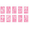 Pebbles Inc. - Chalk Stencils - Fancy Frills