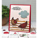Picket Fence Studios - Clear Photopolymer Stamps - One Hot Chick