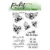Picket Fence Studios - Clear Photopolymer Stamps - I Bee Fierce