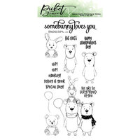 Picket Fence Studios - Clear Photopolymer Stamps - Somebunny Loves You