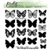 Picket Fence Studios - Clear Photopolymer Stamps - Butterfly Beauties