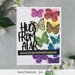 Picket Fence Studios - Clear Photopolymer Stamps - Butterfly Beauties