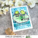 Picket Fence Studios - Clear Photopolymer Stamps - More of Dropping By To Say Croak