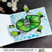 Picket Fence Studios - Clear Photopolymer Stamps - More of Dropping By To Say Croak