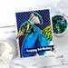 Picket Fence Studios - Clear Photopolymer Stamps - Illuminating Peacock