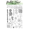 Picket Fence Studios - Clear Photopolymer Stamps - Animal Crackers - You Deserve To Be Spoiled