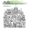 Picket Fence Studios - Clear Photopolymer Stamps - A City in the World