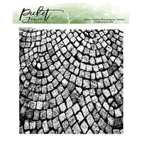 Picket Fence Studios - Clear Photopolymer Stamps - Cobblestone Path