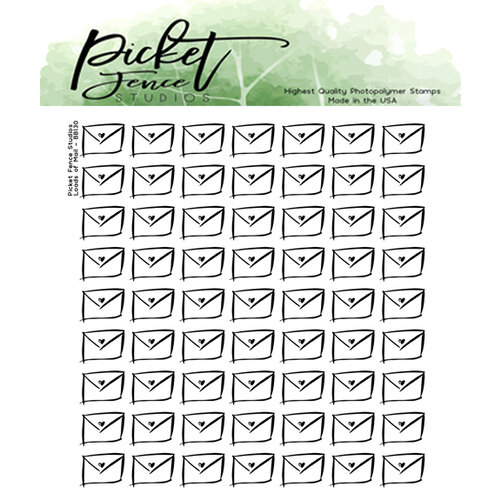 Picket Fence Studios - Clear Photopolymer Stamps - Loads of Mail