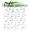 Picket Fence Studios - Clear Photopolymer Stamps - Paper Cranes