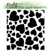 Picket Fence Studios - Clear Photopolymer Stamps - Falling Hearts