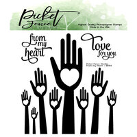 Picket Fence Studios - Clear Photopolymer Stamps - From My Heart