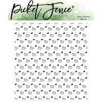 Picket Fence Studios - Clear Photopolymer Stamps - Flow Of Hearts