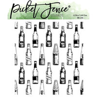 Picket Fence Studios - Clear Photopolymer Stamps - A Nice Cold One