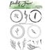 Picket Fence Studios - Clear Photopolymer Stamps - Wreath Building - Centers and Foliage