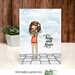 Picket Fence Studios - Clear Photopolymer Stamps - BFF Livi Girl