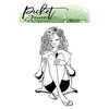 Picket Fence Studios - Clear Photopolymer Stamps - Fran Girl