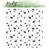 Picket Fence Studios - Clear Photopolymer Stamps - Reindeer Games