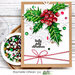 Picket Fence Studios - Clear Photopolymer Stamps - A Holly Jolly Christmas