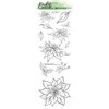 Picket Fence Studios - Clear Photopolymer Stamps - Seasonal Christmas Flowers