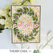 Picket Fence Studios - Christmas - Clear Photopolymer Stamps - Welcome Winter Wreath