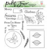 Picket Fence Studios - Clear Photopolymer Stamps - Christmas Wishes Tags and Ornaments