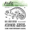 Picket Fence Studios - Clear Photopolymer Stamps - Charlie The Chameleon