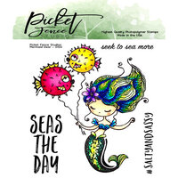 Picket Fence Studios - Clear Photopolymer Stamps - Mermaid Dear