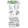 Picket Fence Studios - Clear Photopolymer Stamps - Summer Beach Friends Dear