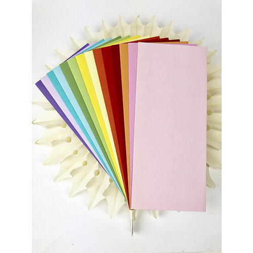Picket Fence Studios -Slimline Envelopes - Rainbow