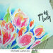 Picket Fence Studios - Clear Photopolymer Stamps - Early Tulip Bouquet