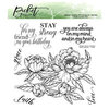 Picket Fence Studios - Clear Photopolymer Stamps - Wild Peonies