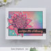 Picket Fence Studios - Clear Photopolymer Stamps - Torch Ginger Tropical Flower