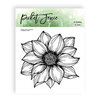 Picket Fence Studios - Clear Photopolymer Stamps - Dahlia