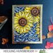 Picket Fence Studios - Clear Photopolymer Stamps - A Sunflower