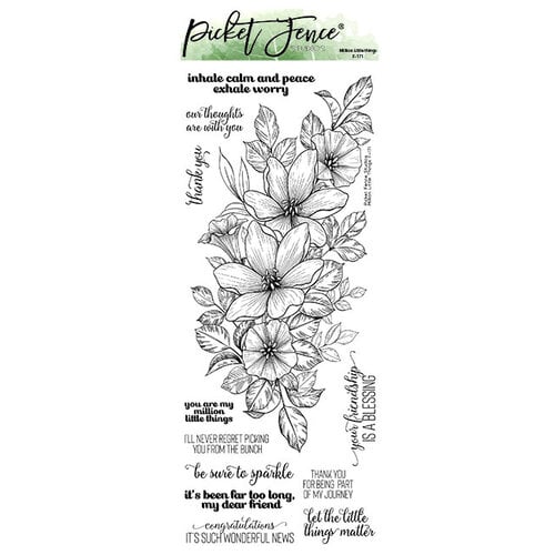 Picket Fence Studios - Clear Photopolymer Stamps - Million Little Things