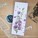 Picket Fence Studios - Clear Photopolymer Stamps - Royal Sweetpeas