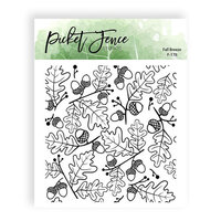 Picket Fence Studios - Clear Photopolymer Stamps - Fall Breeze