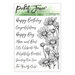 Picket Fence Studios - Clear Photopolymer Stamps - Simple Blooming Daisies