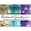 Picket Fence Studios - Fabulously Glossy Card Stock - Radiant Gemstones - 01