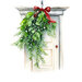 Picket Fence Studios - Fabulously Glossy A2 Card Fronts - Welcoming Christmas Doors