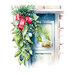 Picket Fence Studios - Fabulously Glossy A2 Card Fronts - Welcoming Christmas Doors