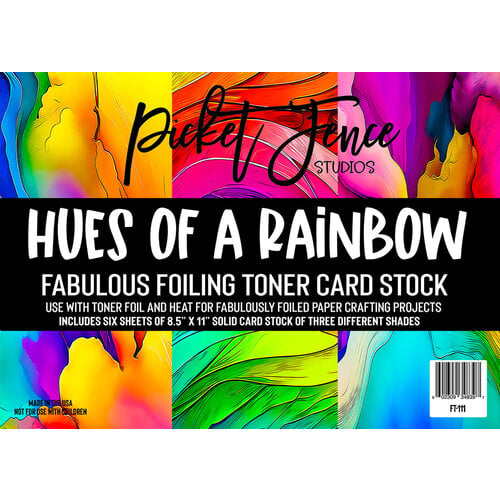 Picket Fence Studios - Fabulous Toner Foil - Hues Of A Rainbow