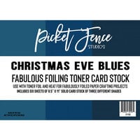 Picket Fence Studios - Fabulous Toner Foil - Card Stock - Christmas Eve Blues