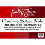 Picket Fence Studios - Fabulous Toner Foil - Card Stock - Christmas Berries Reds
