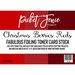 Picket Fence Studios - Fabulous Toner Foil - Card Stock - Christmas Berries Reds
