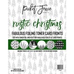 Picket Fence Studios - Fabulous Toner Foil - Card Fronts - Rustic Christmas