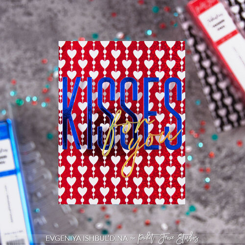 Picket Fence Studios - Fabulous Foiling Toner - Card Fronts - Love Notes