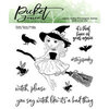 Picket Fence Studios - Clear Photopolymer Stamps - Witch Please