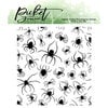 Picket Fence Studios - Halloween - Clear Photopolymer Stamps - Marching Spiders